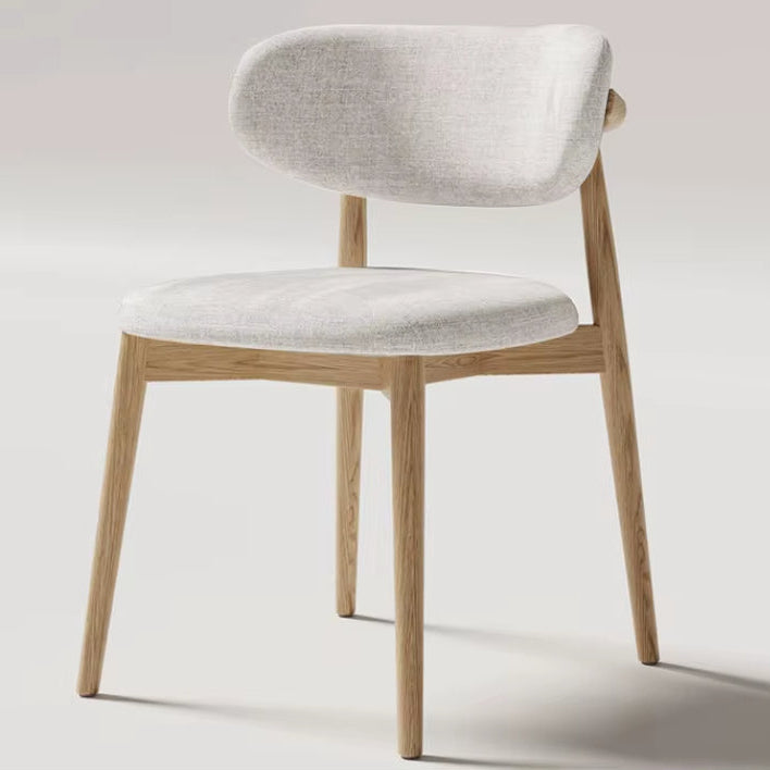 Cream Style Solid Wood Dining Chair Hotel Designer Chair Home Casual Dining Chair Modern Simple Stool Hot New