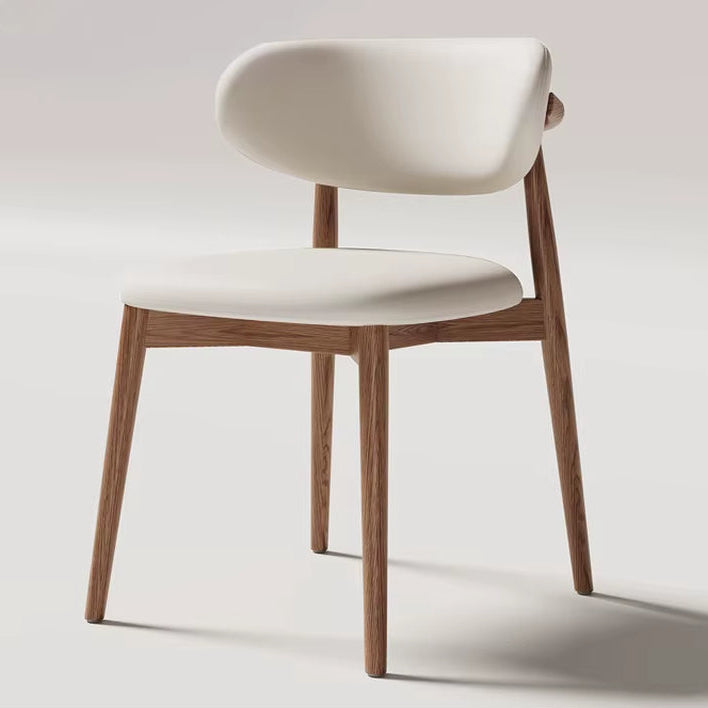 Cream Style Solid Wood Dining Chair Hotel Designer Chair Home Casual Dining Chair Modern Simple Stool Hot New