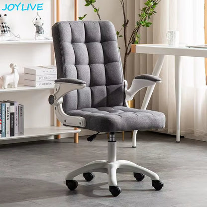 JOYLIVE Adjustable Home Office Chair Lift Swivel Chair Computer Chair Sliding Backrest Dormitory Chair Meeting Room Home Use
