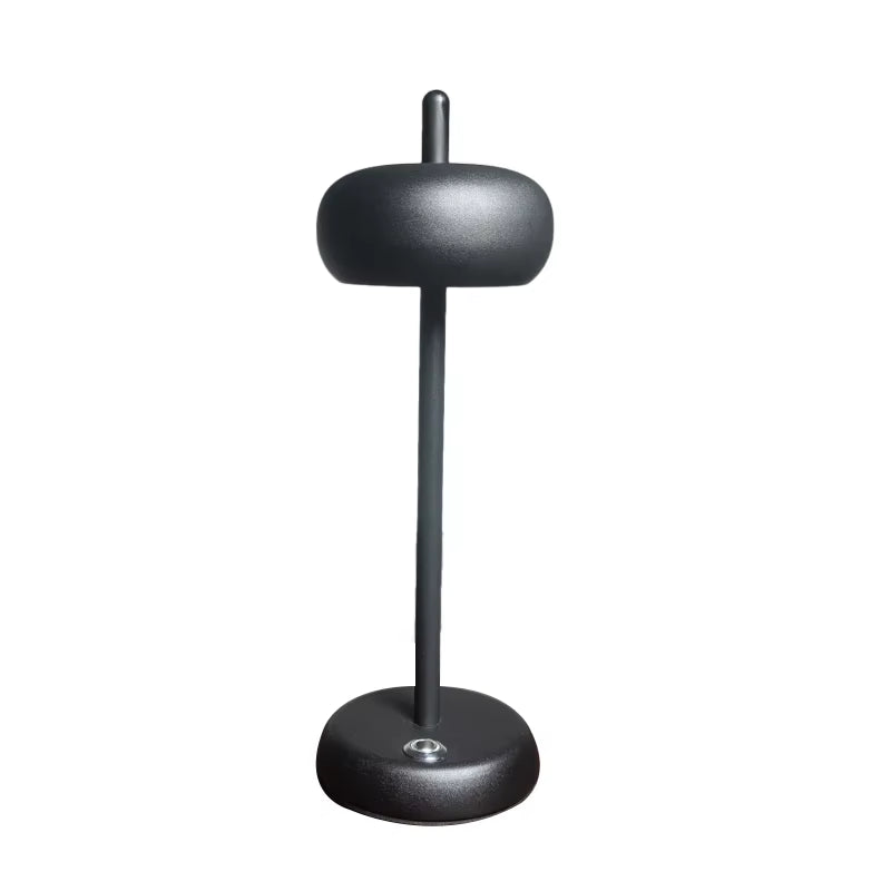 Circular Table Lamp LED Art Design Cordless Table Lamp Bedside Lamp Bedroom Lamp Portable Desk Lamp Home Decoration