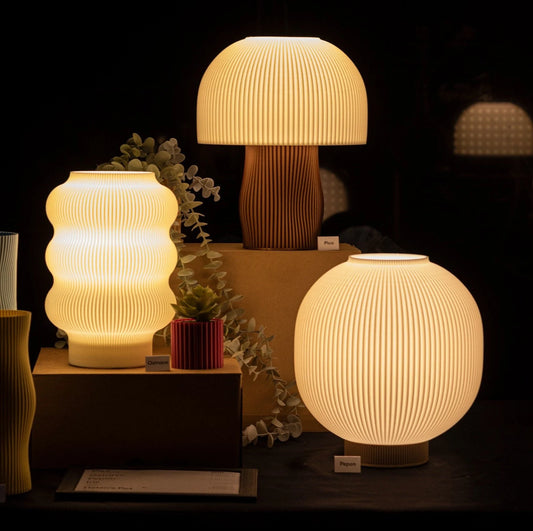Ostraco Table Lamp, Charming Designer Lamp as a Shelf Decor Light