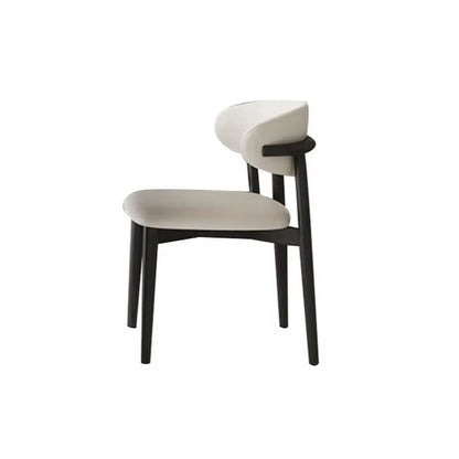Cream Style Solid Wood Dining Chair Hotel Designer Chair Home Casual Dining Chair Modern Simple Stool Hot New